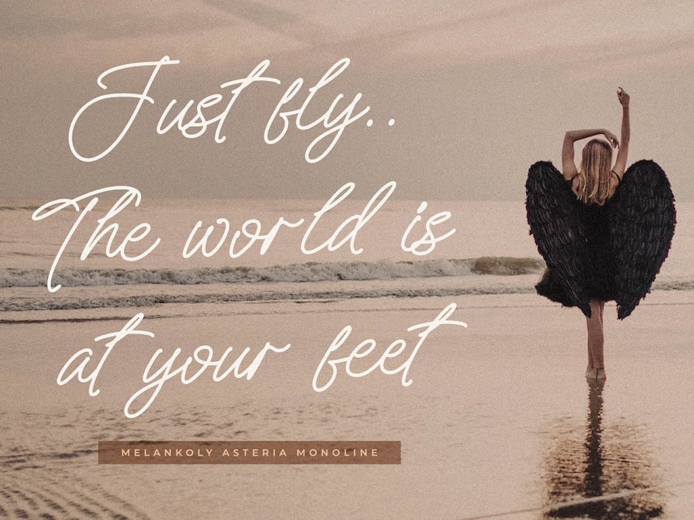 Melankoly Asteria Free Font