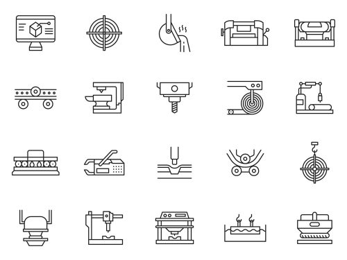 Metal Working Icons