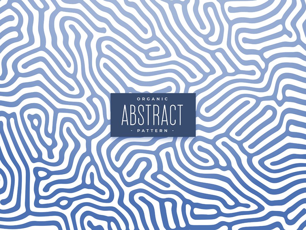 Modern Style Maze Abstract Free Pattern