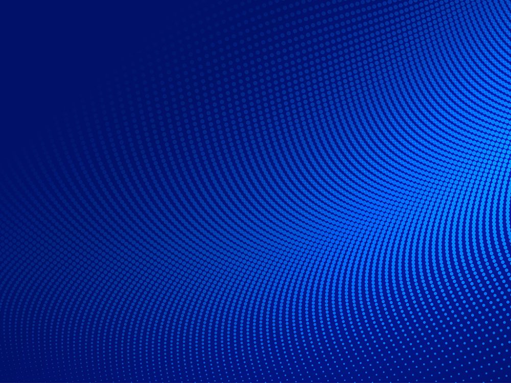 Modern Techno Dotted Dark Blue Background