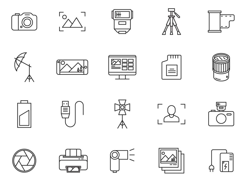 Photography Free Icons