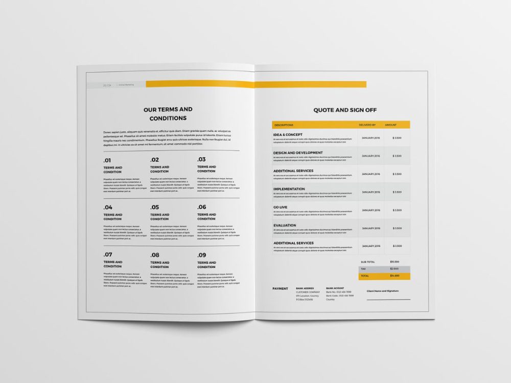 Professional Proposal Template