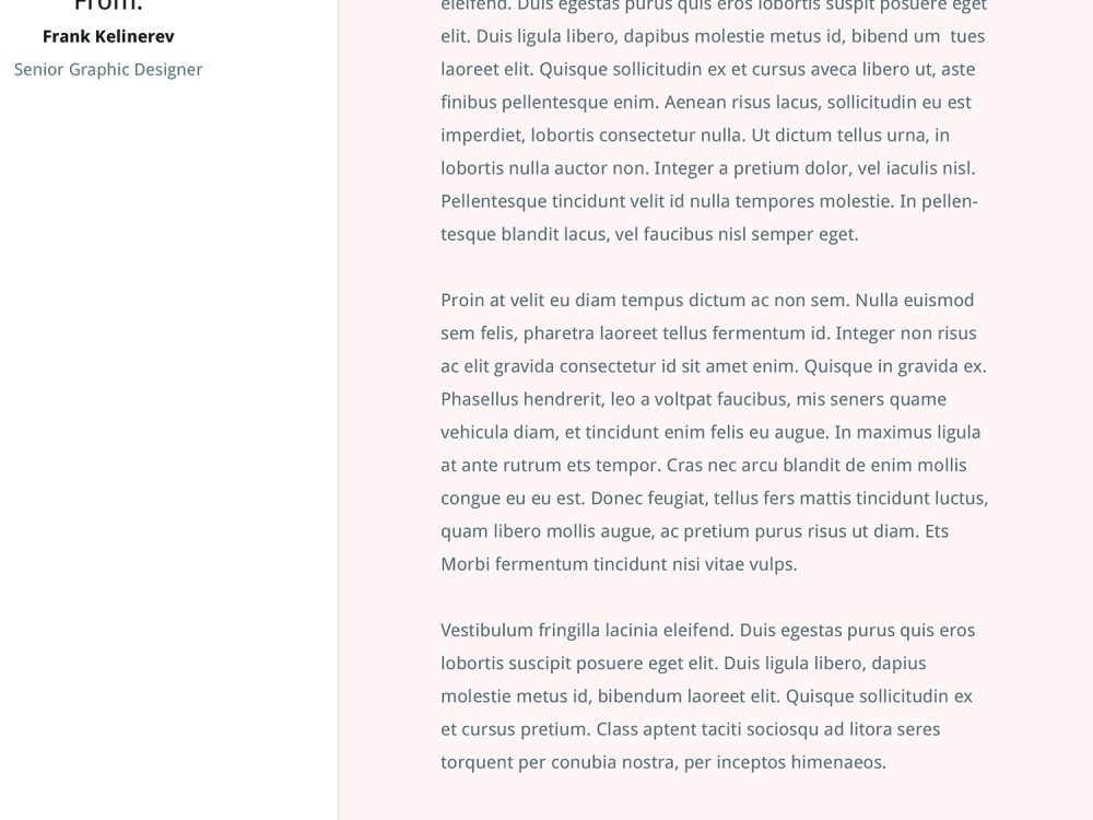 Professional Resume Template