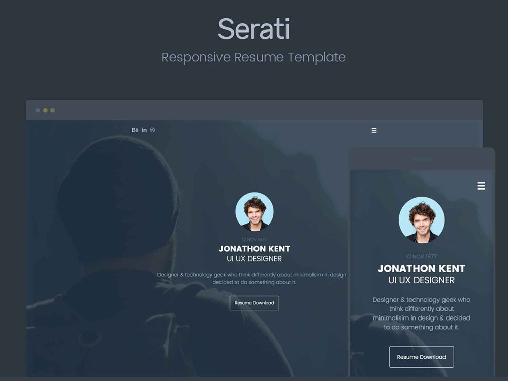 Serati Resume Template