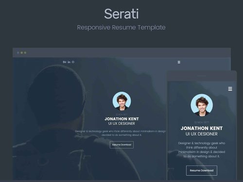 Serati Resume Template