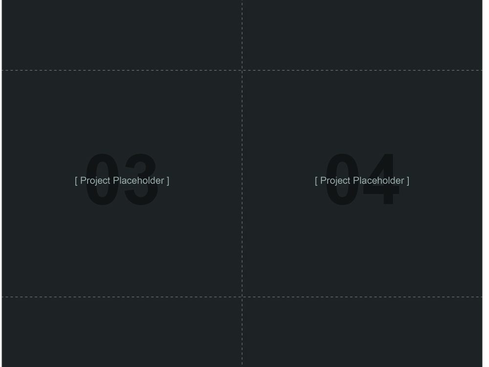 Simple A4 Dark Resume Template