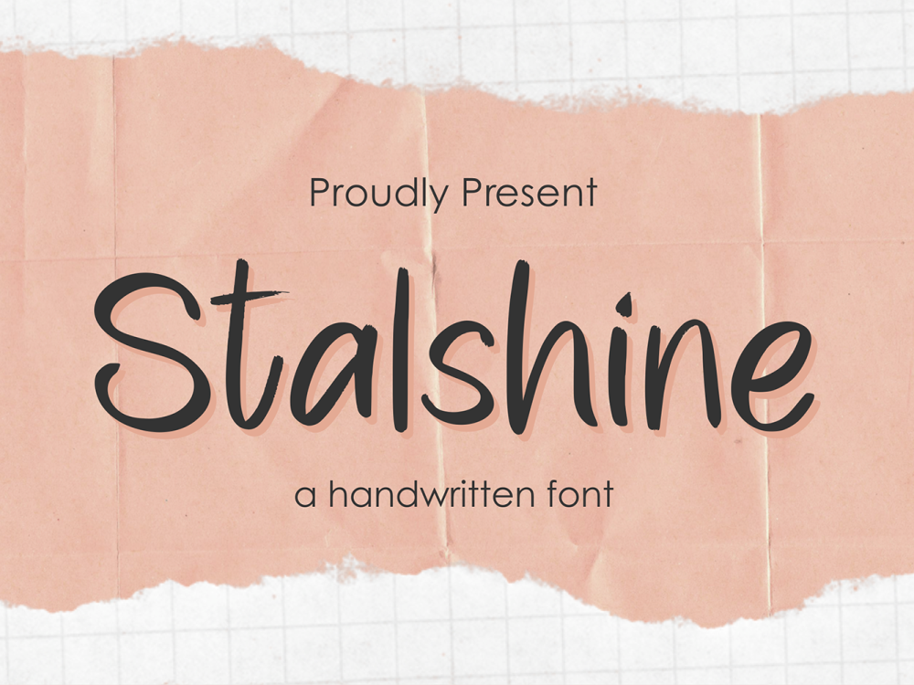 Stalshine Free Font