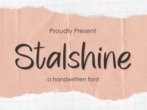Stalshine Free Font