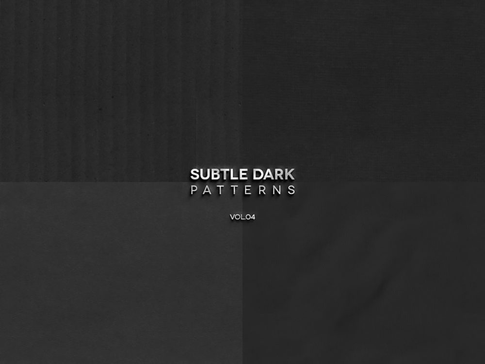Subtle Dark Free Patterns
