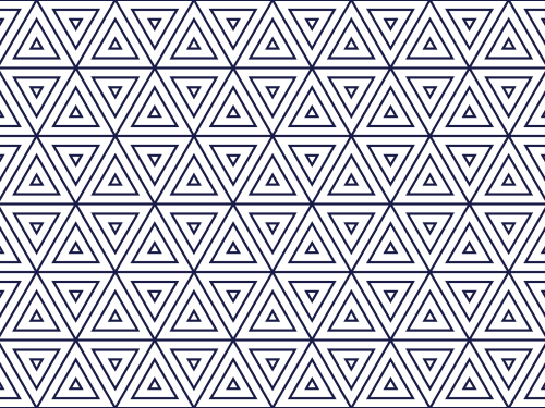 Triangles Seamless Line Free Pattern