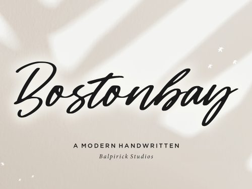 Bostonbay Free Font