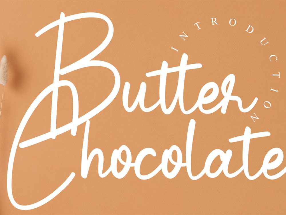 Butter Chocolate Free Font