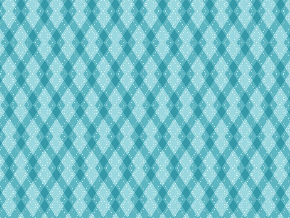 Flat Design Classic Argyle Pattern