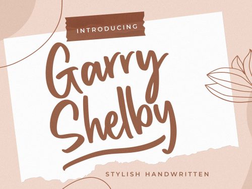 Garry Shelby Free Font