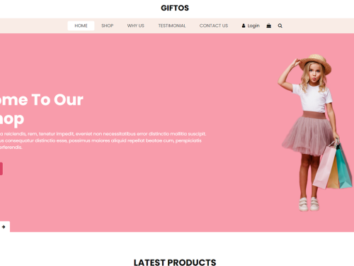 Giftos Free CSS Template