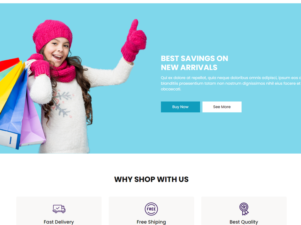 Giftos Free CSS Template