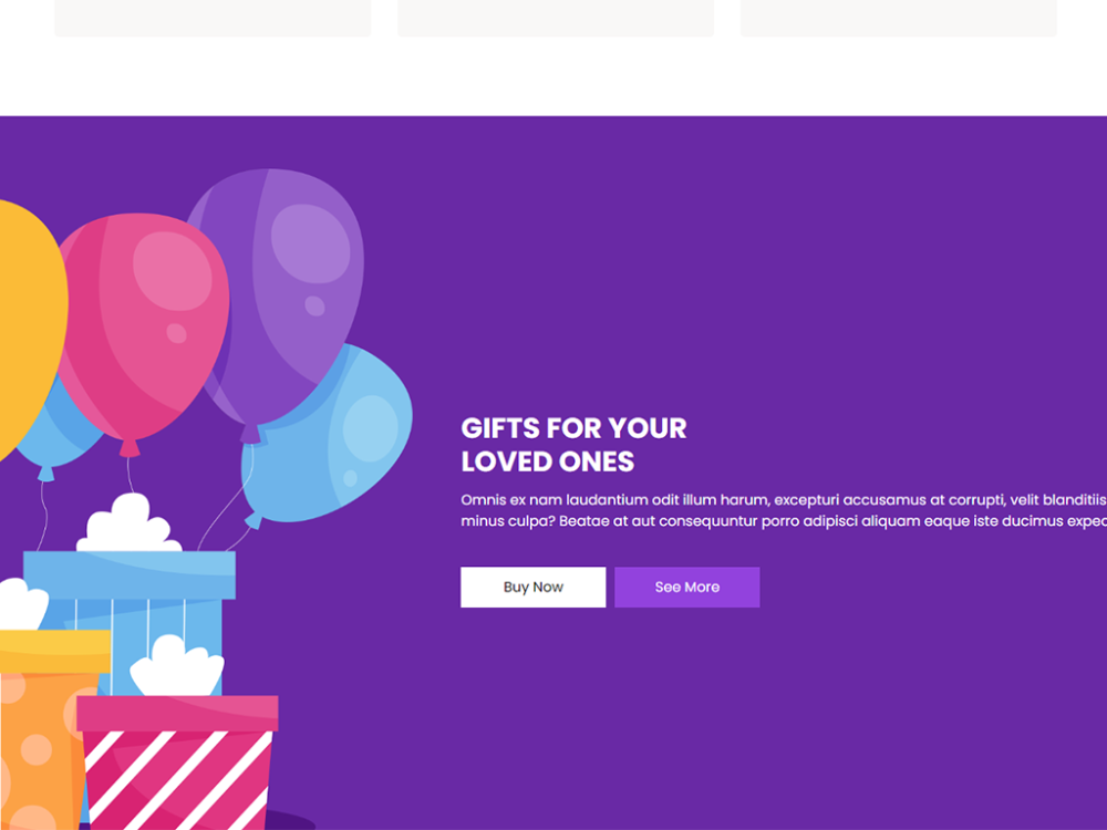 Giftos Free CSS Template