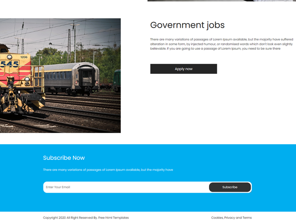 Goind Free CSS Template