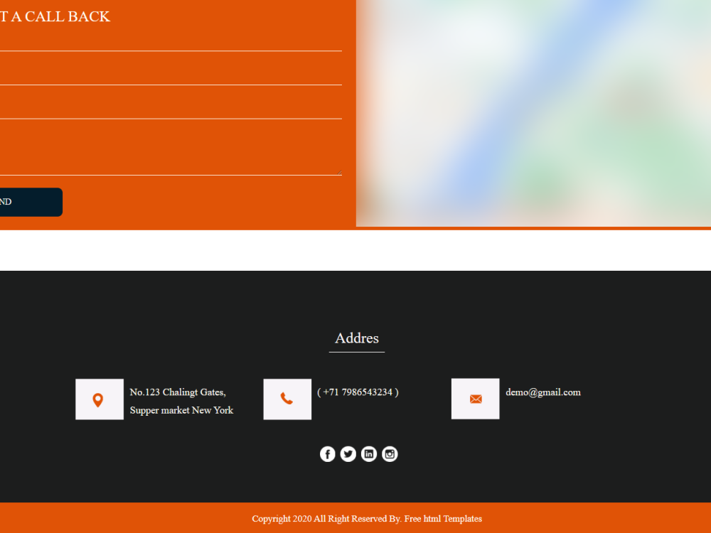 Gravita Free CSS Template