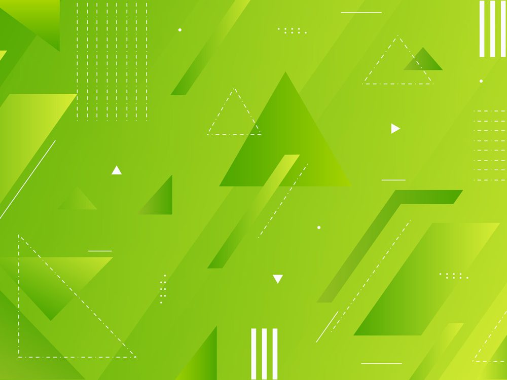 Green Abstract Geometric Background