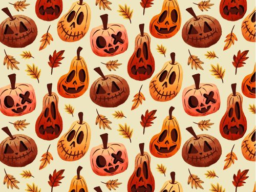 Halloween Pumpkins Pattern