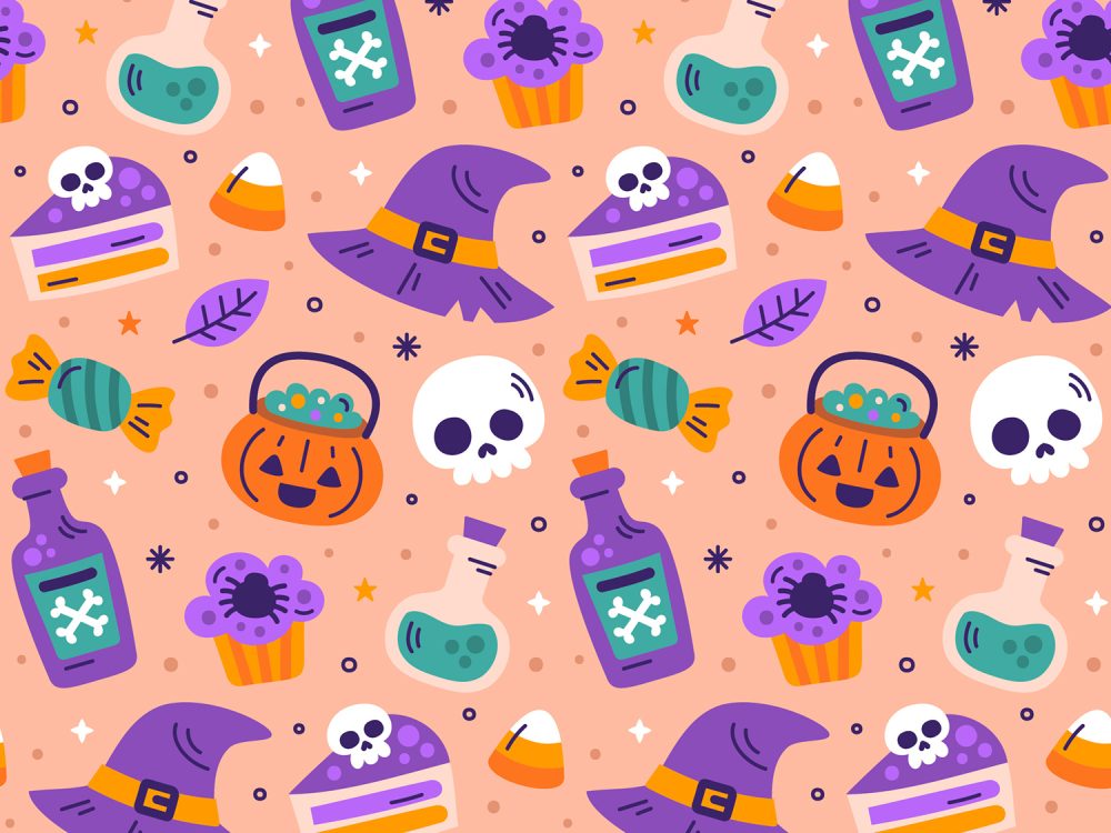 Halloween Season Celebration Flat Pattern