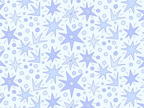 Hand Drawn Star Pattern