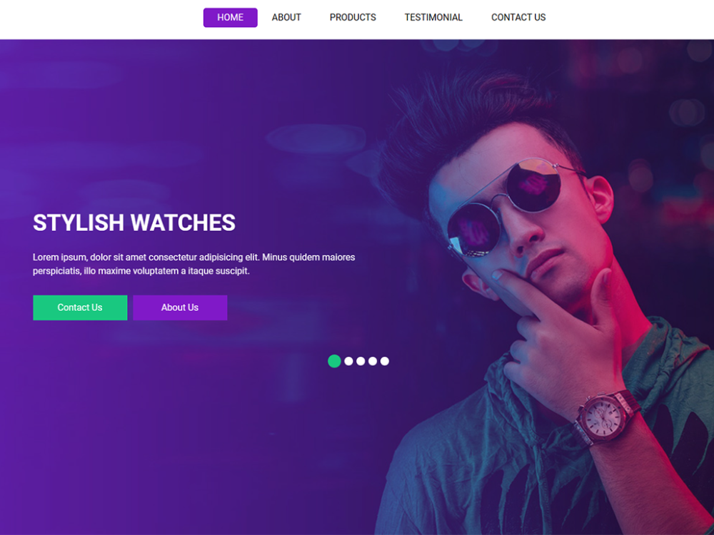 Handtime Free CSS Template