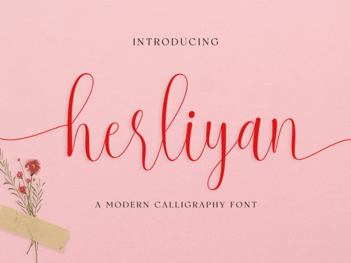 Herliyan Free Font