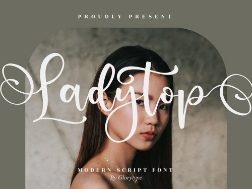 Ladytop Free Font