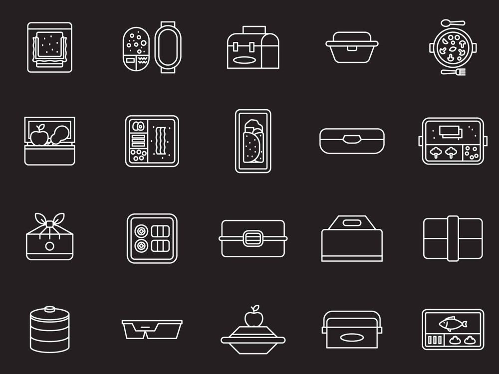 Lunch Box Icons