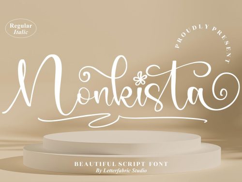 Monkista Free Font