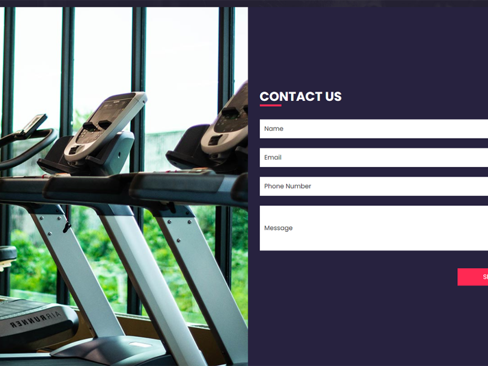 Neogym Free CSS Template