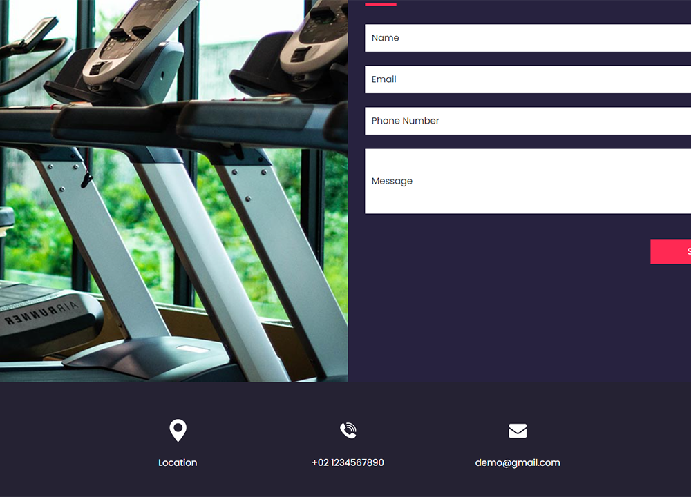 Neogym Free CSS Template