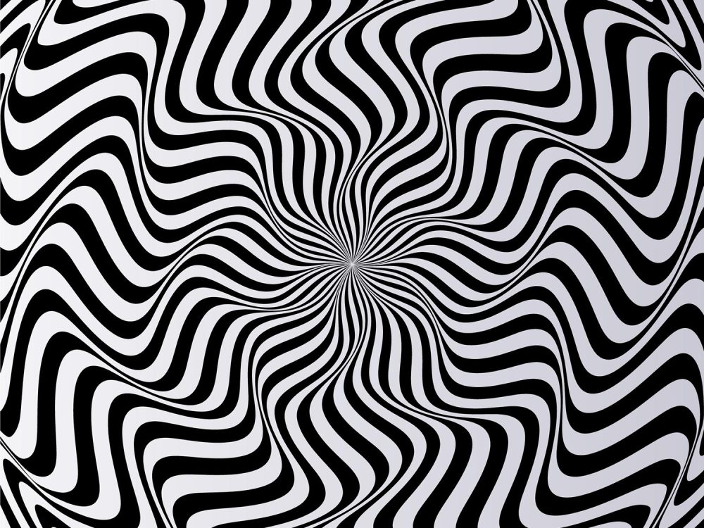 Psychedelic Realistic Vector Pattern