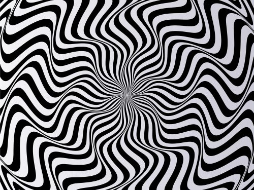 Psychedelic Realistic Vector Pattern