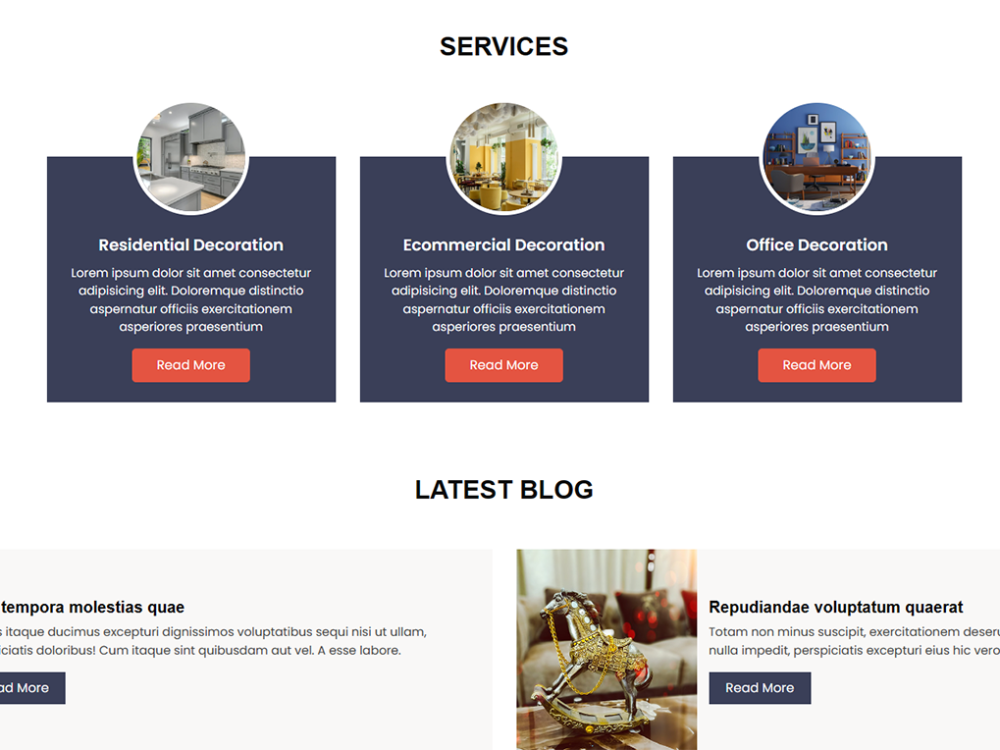 Shapel Free CSS Template