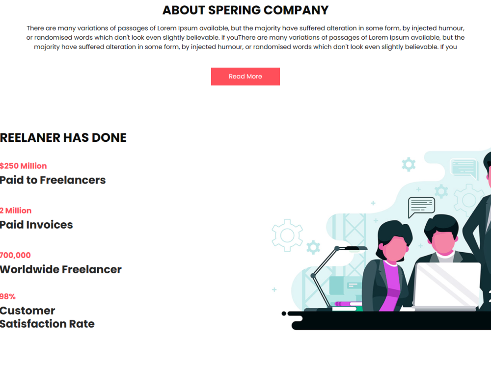 Spering Feww CSS Template