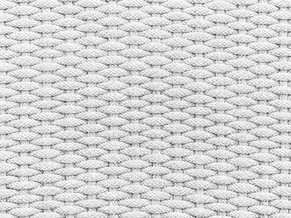 White and Gray Color of Rope Texture