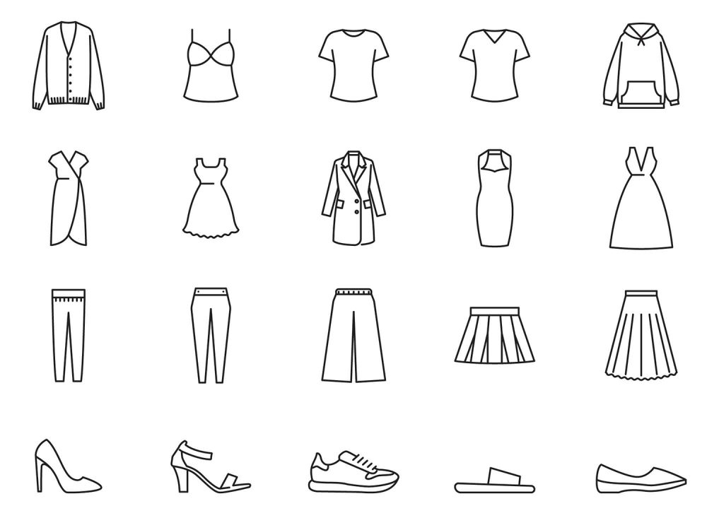 Women’s Clothing Icons