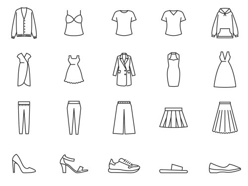 Women’s Clothing Icons