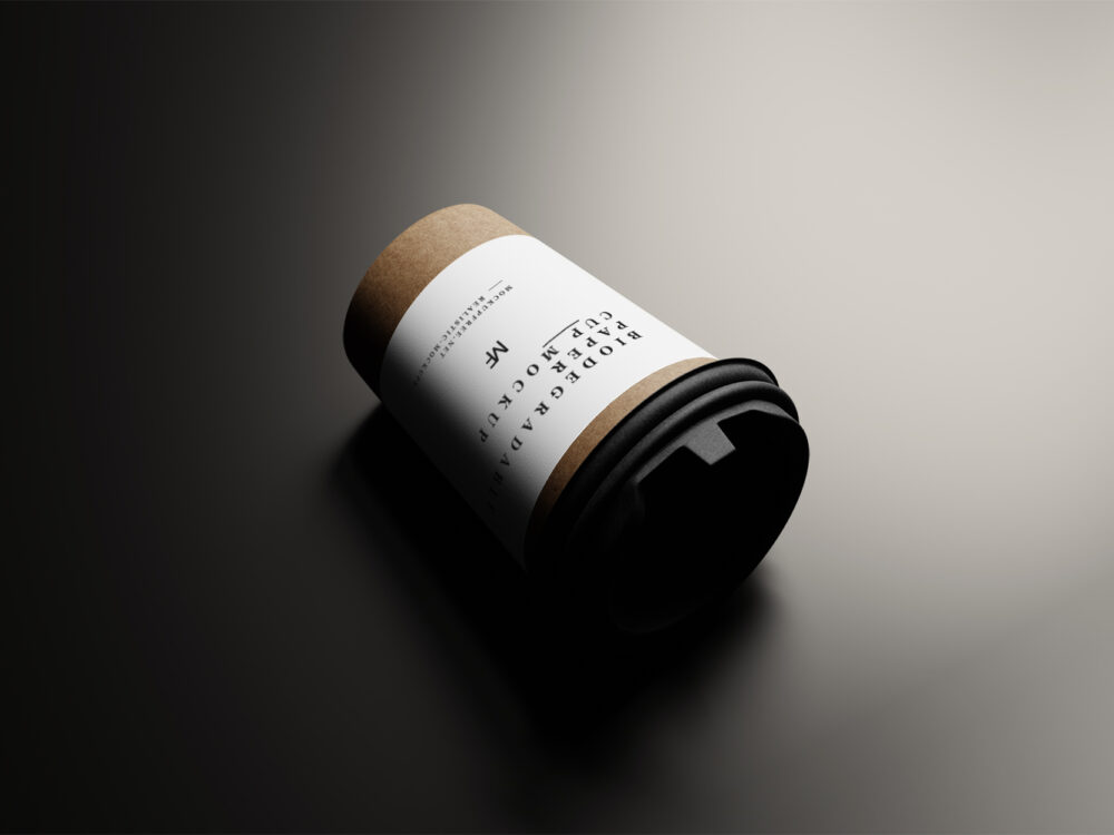 Biodegradable Paper Cup Free Mockups