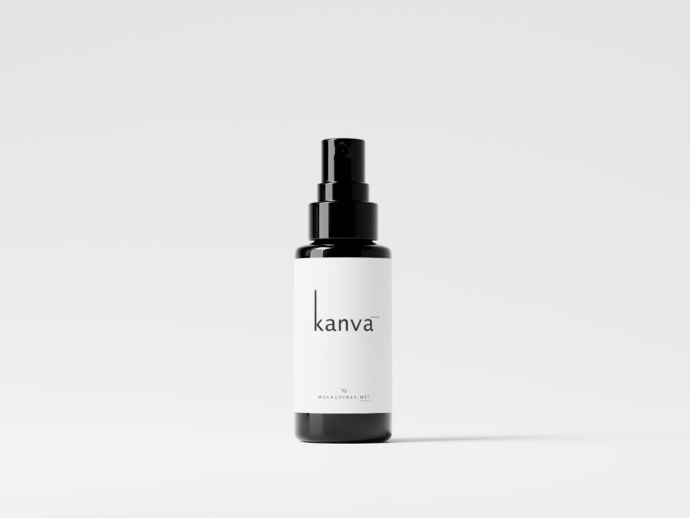 Cosmetic Bottle Free Mockup Set