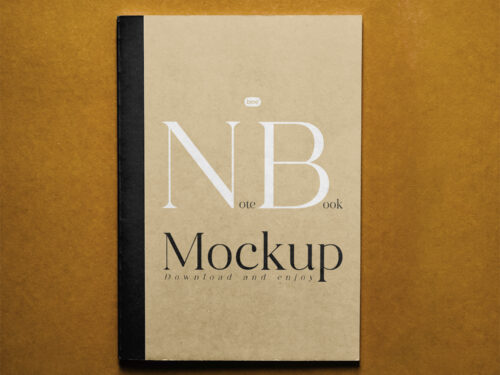Exercise Book Free Mockup