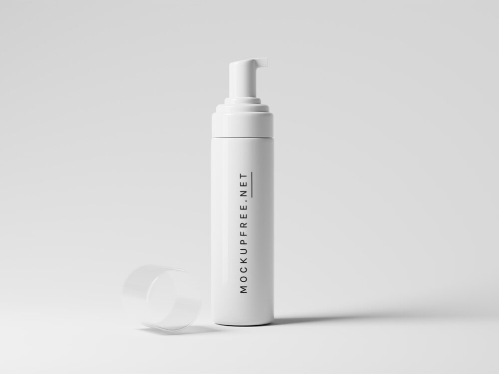 Foam Pump Bottle Mockups