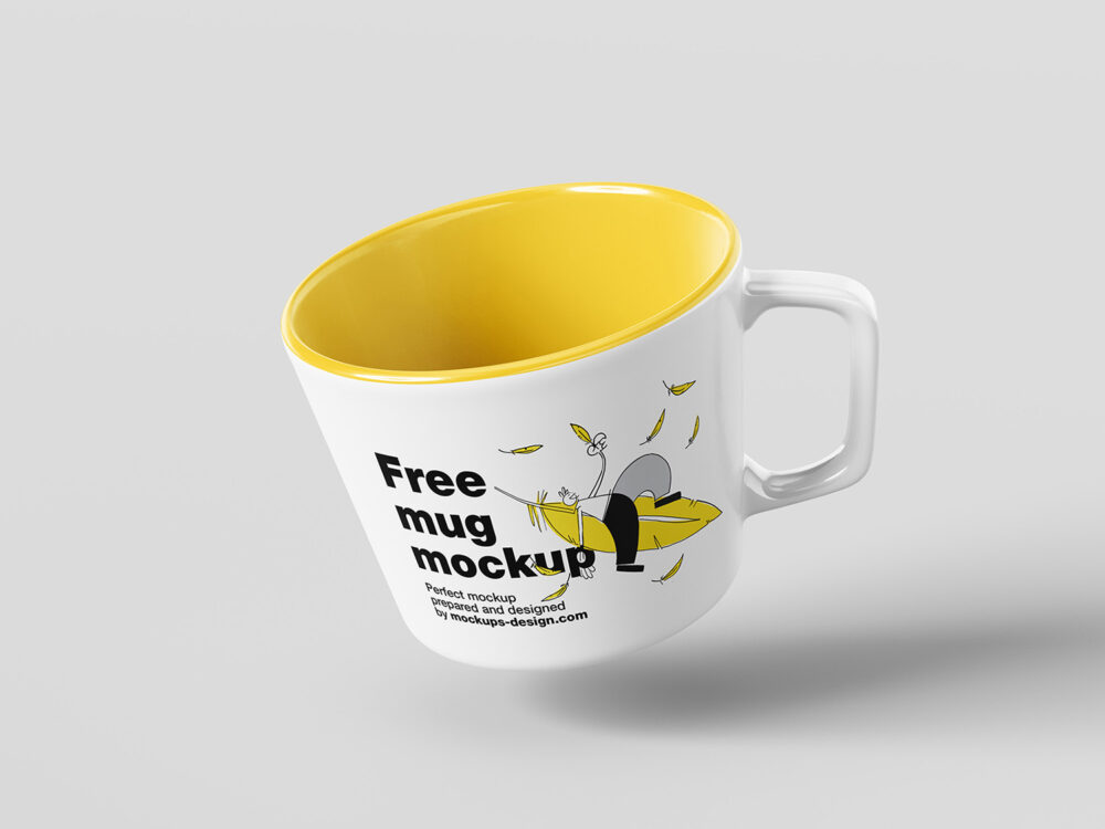 Low Cup Free Mockup