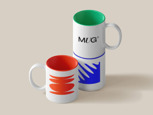 Mugs Free Mockup