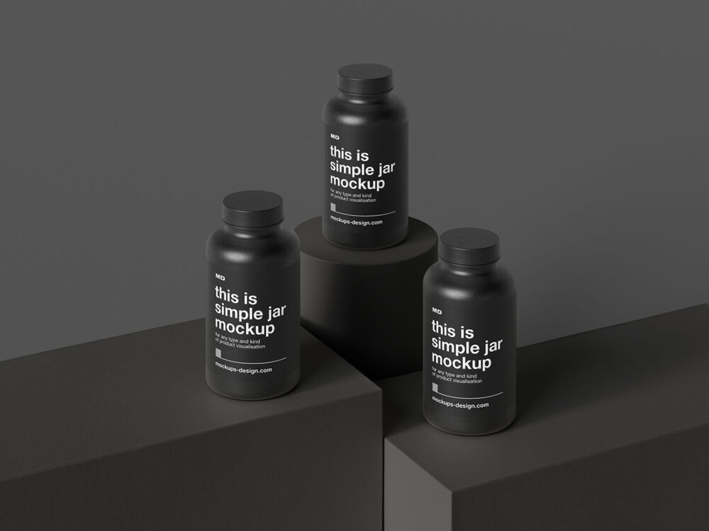 Plastic Bottles Free Mockup