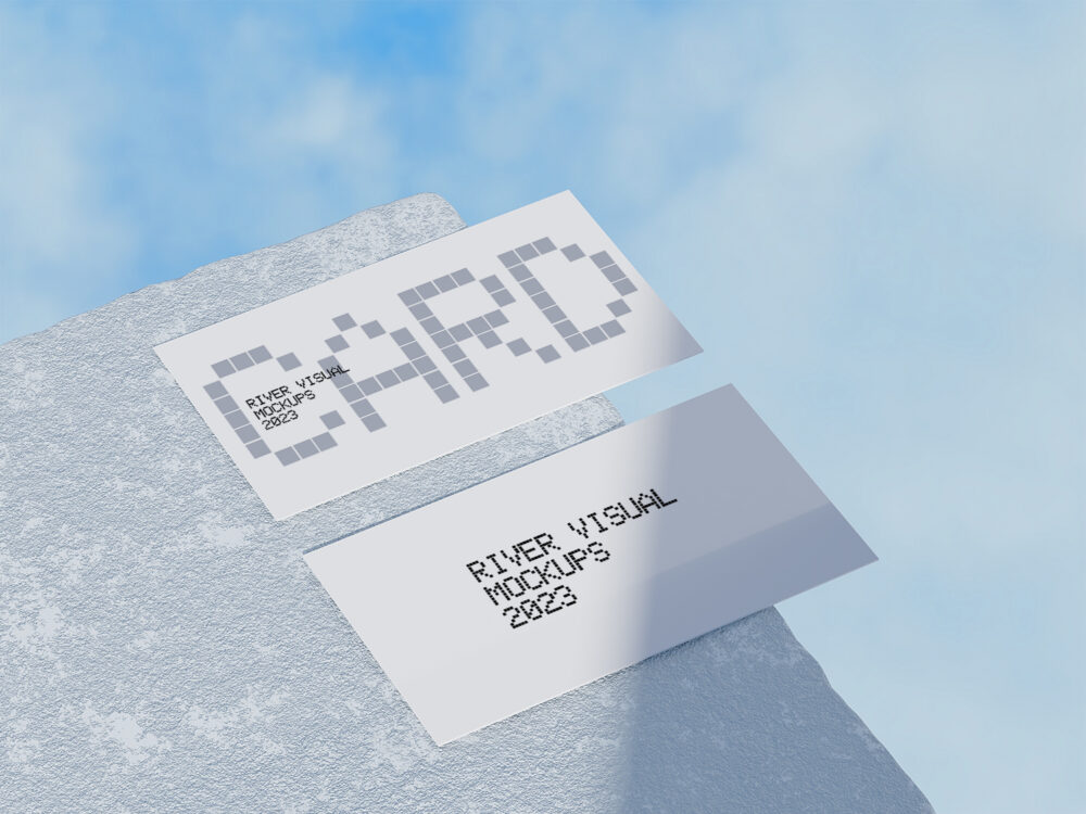 Skies Business Card Free Mockup