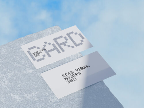 Skies Business Card Free Mockup